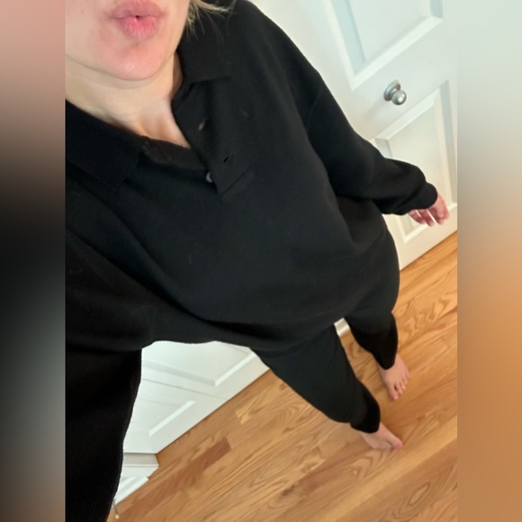 Faconnable 100% wool collared sweater polo - Picture 6 of 15